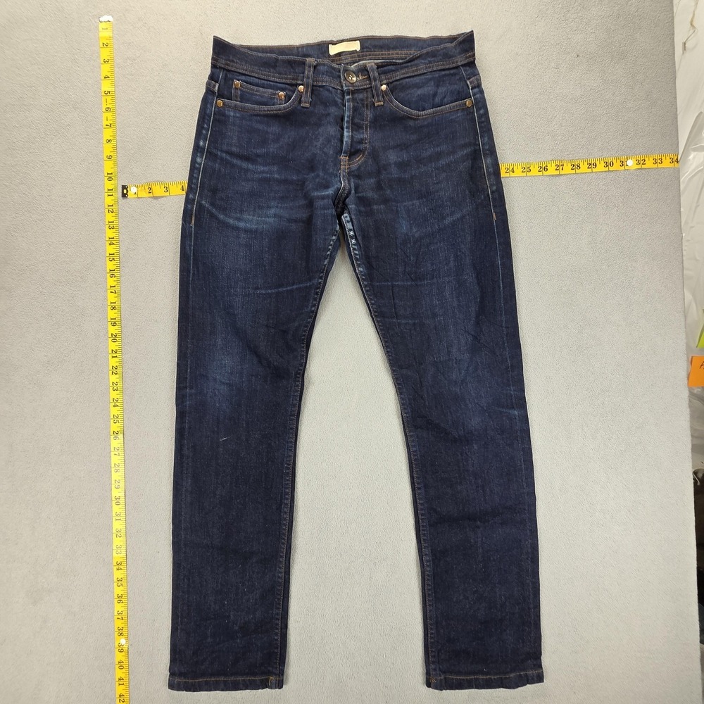 The Brand Jeans Mens 30x30 Blue Selvedge‎ UB222 21oz Tapered